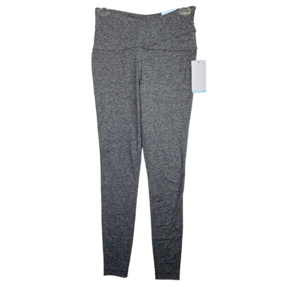 NWT Zelos Gray Athletic Leggings Jogging Low‎ Impact Yoga  Women's Size Small
